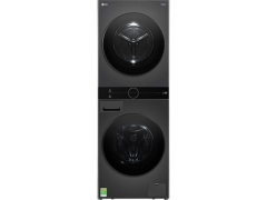 Tháp giặt sấy LG WashTower™ Giặt 14kg/ Sấy 10kg Màu đen|WT1410NHB